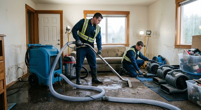 Emergency Water Removal in Wilmington, NC