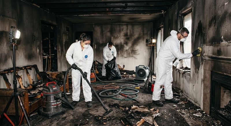 Fire Damage Cleanup in Scottsdale, AZ