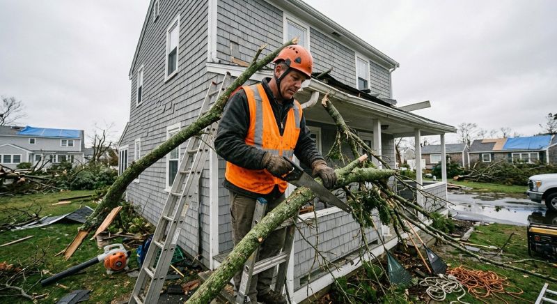 Storm Damage Restoration in Olathe, KS
