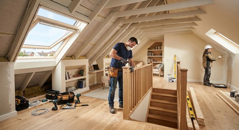 Attic Apartment Construction in Conroe, TX