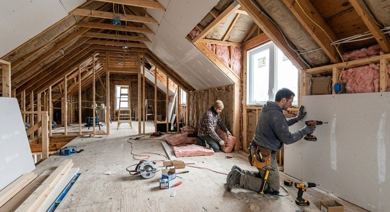 Attic Apartment Installation in Alpharetta, GA