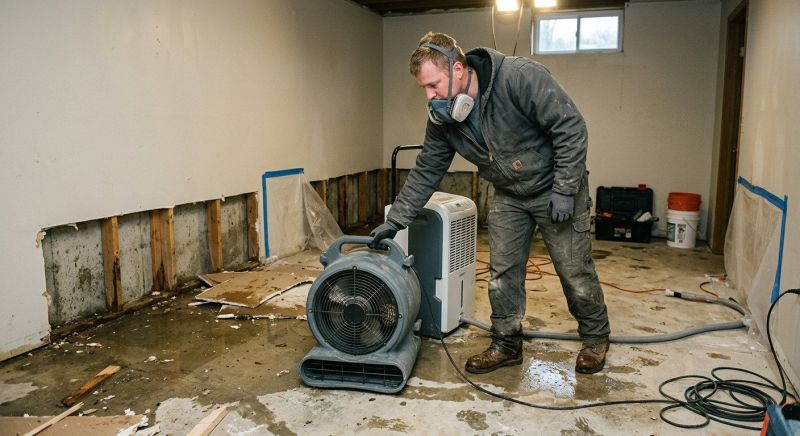 Basement Water Mitigation in Chandler, AZ
