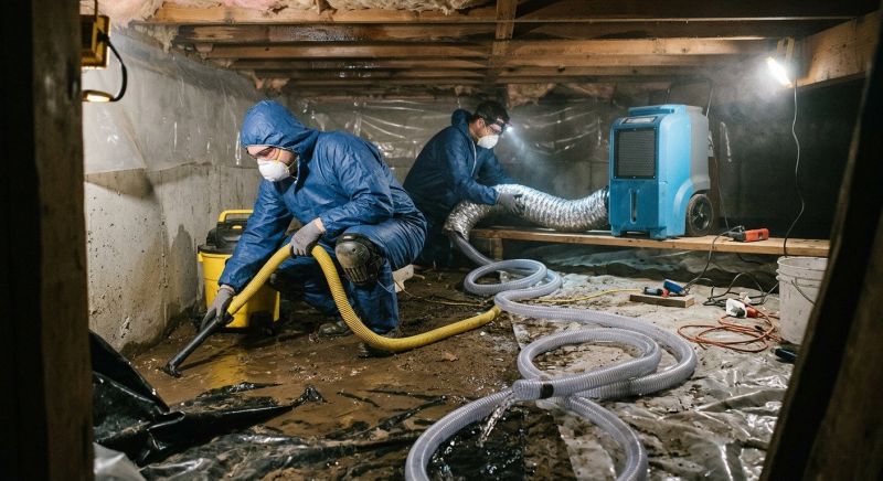 Burst Pipe Cleanup in Napa, CA