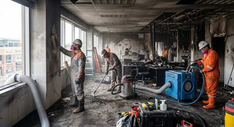 Commercial Fire Mitigation in Chandler, AZ