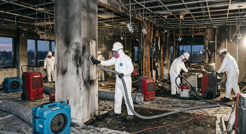 Commercial Fire Restoration in Phoenix, AZ