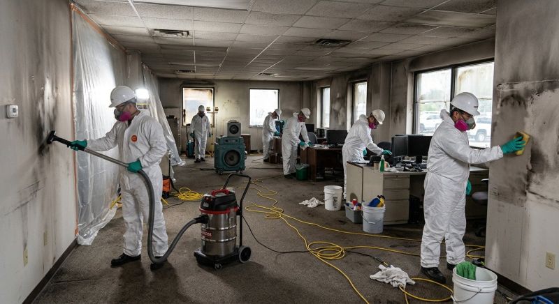 Commercial Fire Restoration in Scottsdale, AZ