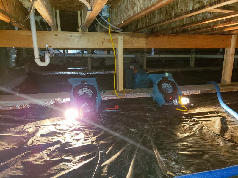 Crawlspace Water Removal in Wilmington, NC