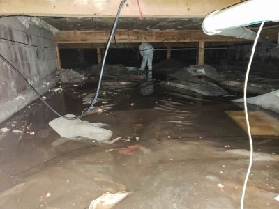Crawlspace Water Removal in Santa Rosa, CA