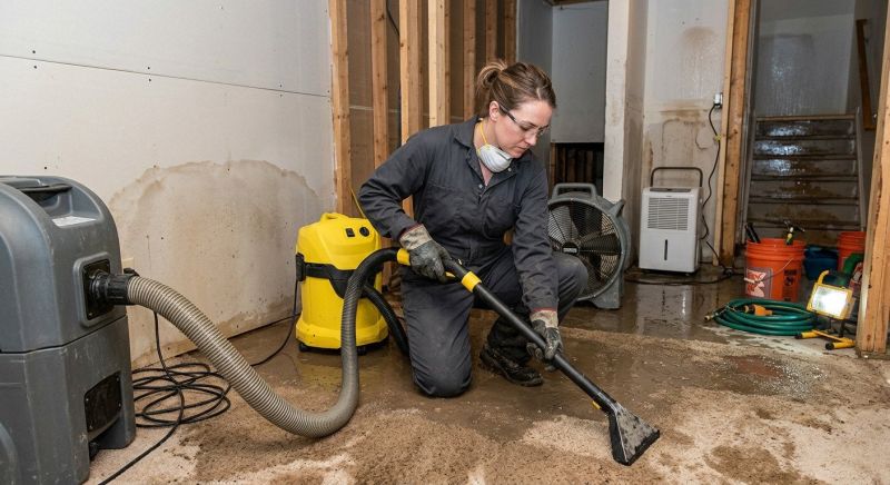 Emergency Water Damage Cleanup in Santa Rosa, CA
