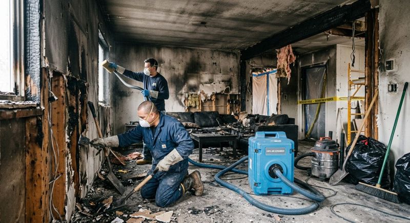 Fire Damage Cleaning in Chandler, AZ