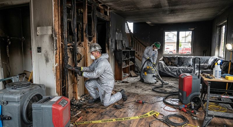 Fire Damage Cleanup in Chandler, AZ