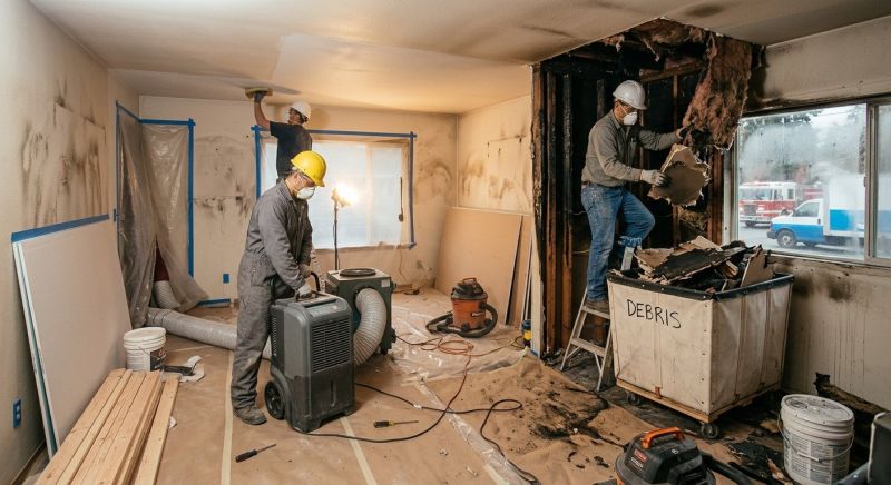 Fire Damage Cleanup in Chandler, AZ