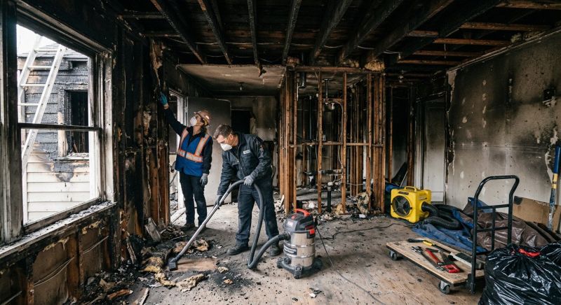 Fire Damage Reconstruction in Scottsdale, AZ