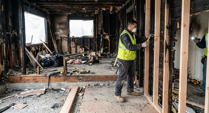 Fire Damage Reconstruction in Scottsdale, AZ