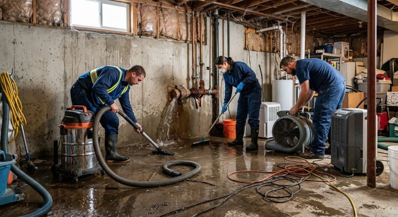 Flood Damage Cleanup in Gilbert, AZ