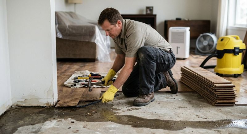 Flooded Floor Repair in Napa, CA