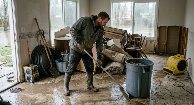 Flooded Floor Repair in Napa, CA