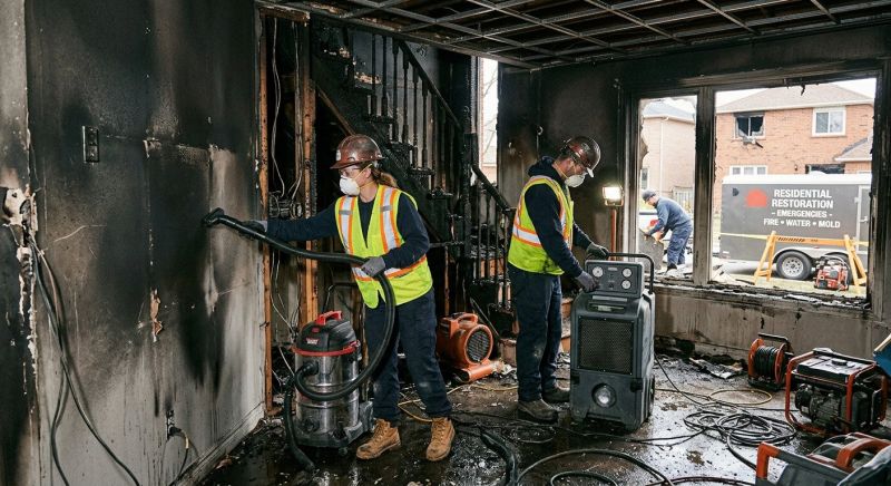 House Fire Recovery in Scottsdale, AZ