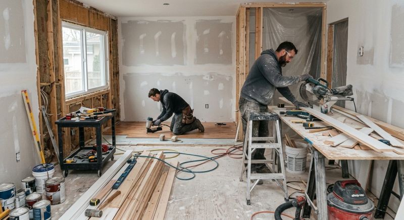 Living Room Remodeling in Alpharetta, GA