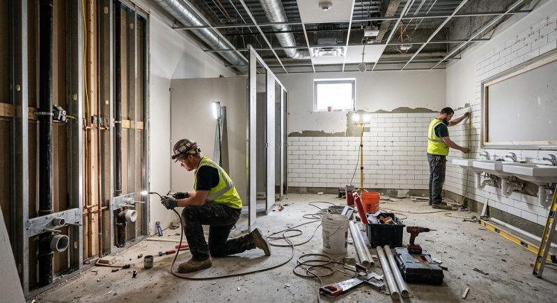 Office Bathroom Renovation in Charleston, SC