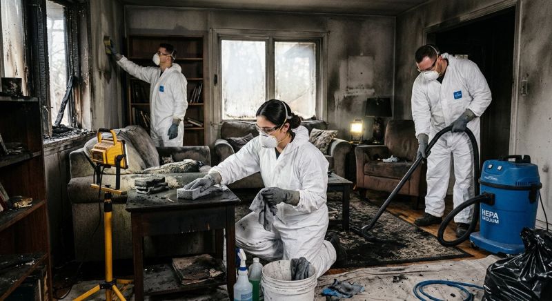 Soot Cleaning in Mesa, AZ