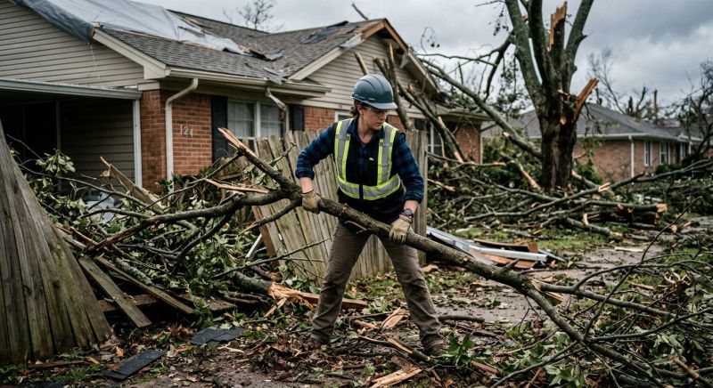 Storm Damage Restoration in Overland Park, KS